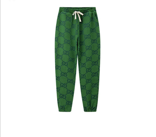 GG Green Joggers - Comfortable Women's Pants