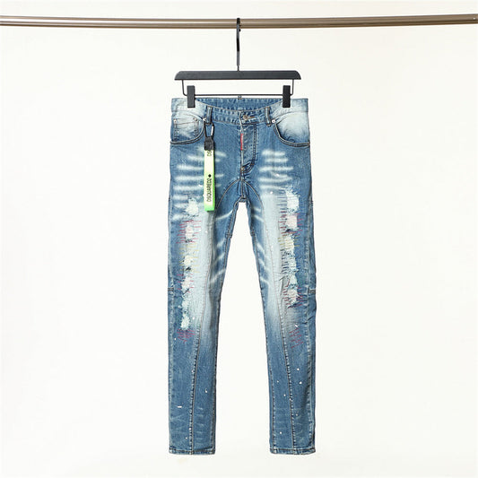D2 inspired Men's Long Jeans - Streetwear Jeans